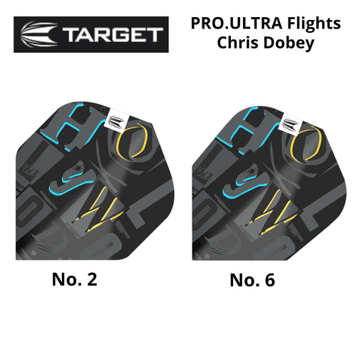 Target Pro.Ultra Chris Dobey Flights No.2, No.6 - 3 zestawy