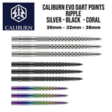 Caliburn Evo Dart Points Ripple Silver - Black - Coral