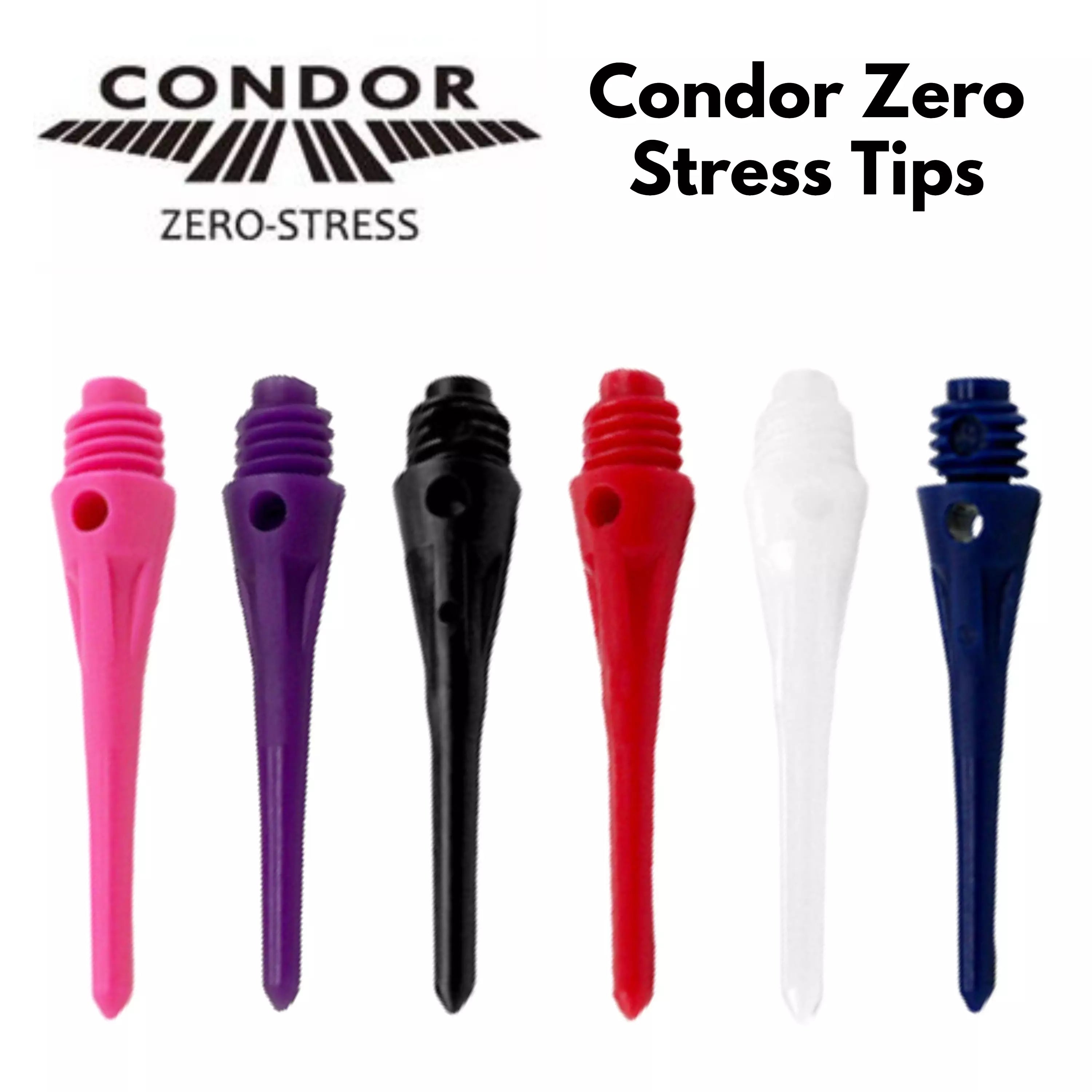 Condor Zero Stress 2BA Softdartspitzen (40 Stück)