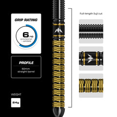 Mission Jake Kenyon R2.5 Steeldarts 95% Tungsten