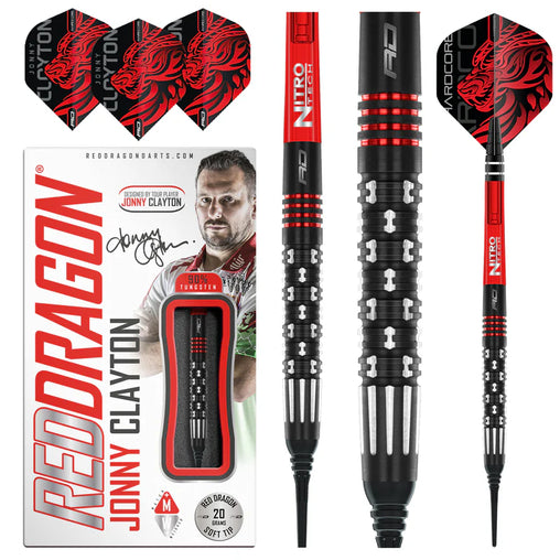 Red Dragon Jonny Clayton Premier League Special Edition Softdarts 20g