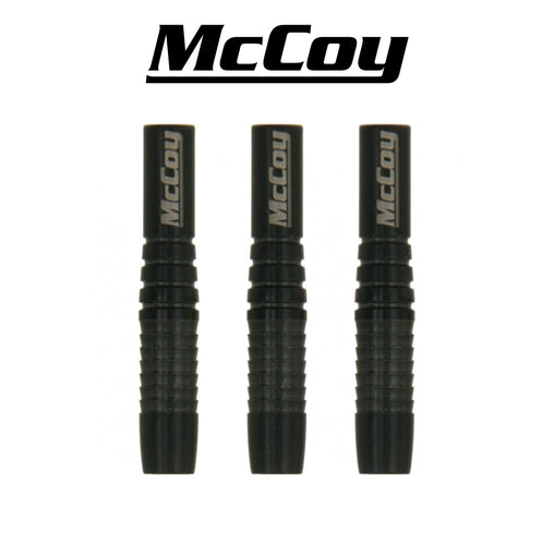 McCoy Extra - 90% Tungsten Soft Dart Barrels - Black