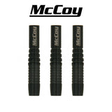 McCoy Extra - 90% wolframowe miękkie lufy do darta - czarne