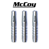 McCoy Marksman 3 - 90% Tungsten Soft Dart Barrels - Silver