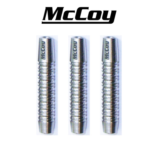 McCoy Marksman 6 - 90% Tungsten Soft Dart Barrels - Silver