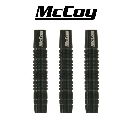 McCoy Sniper - 90% wolframowe miękkie lufy do darta - czarne