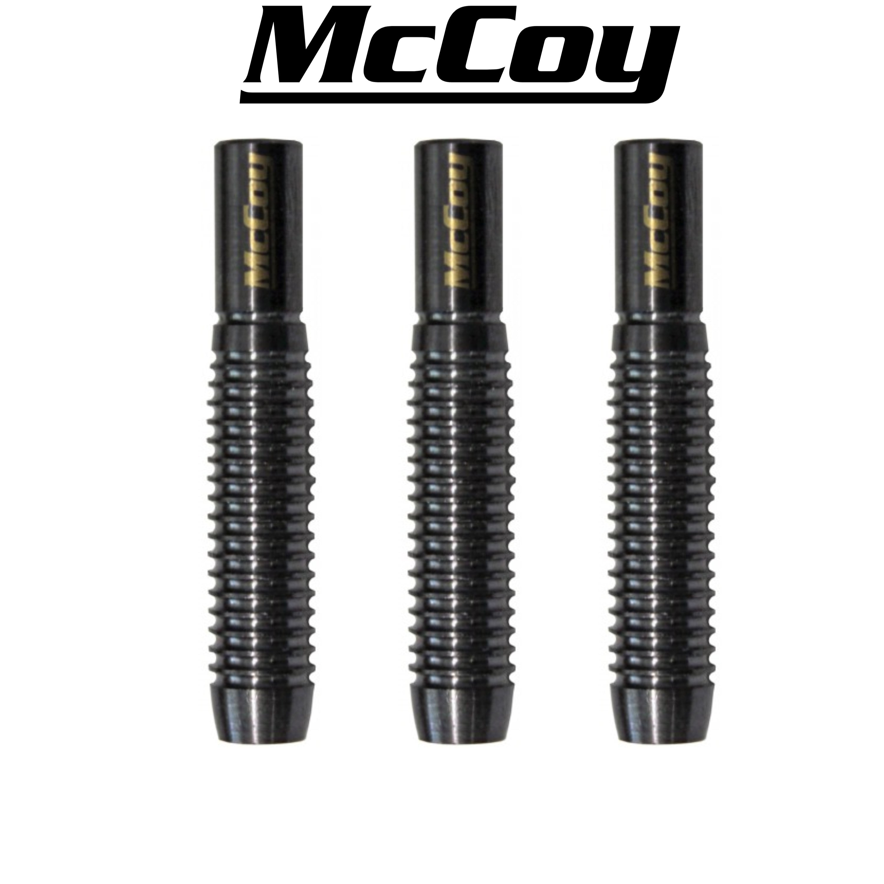 McCoy Thrust - 90% Tungsten Softdartbarrels - Black