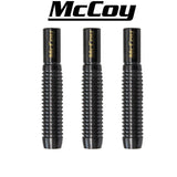 McCoy Thrust - 90% wolframowe miękkie lufy do darta - czarne