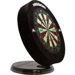 Mission Mini Dartboard - 6 Zoll - Komplett mit Surround & 2 Satz Mini Darts