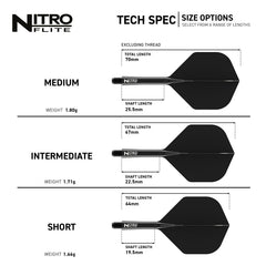 Red Dragon Nitro Flite Integrated Flight and Shaft No2