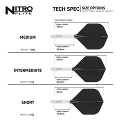 Red Dragon Nitro Flite Integrated Flight and Shaft No2