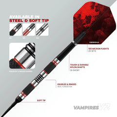 Miękkie rzutki Designa Vampires V2 18g - M1