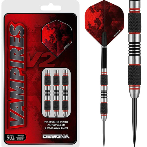 Designa Vampires V2 steel darts 22g, 24g, 26g - M1
