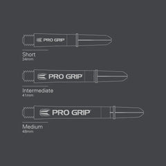 Target Pro Grip Spin Shafts - 3 Sets