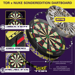Target Luke Littler WORLD CHAMPION Surround and Tor Board Bundle 2025