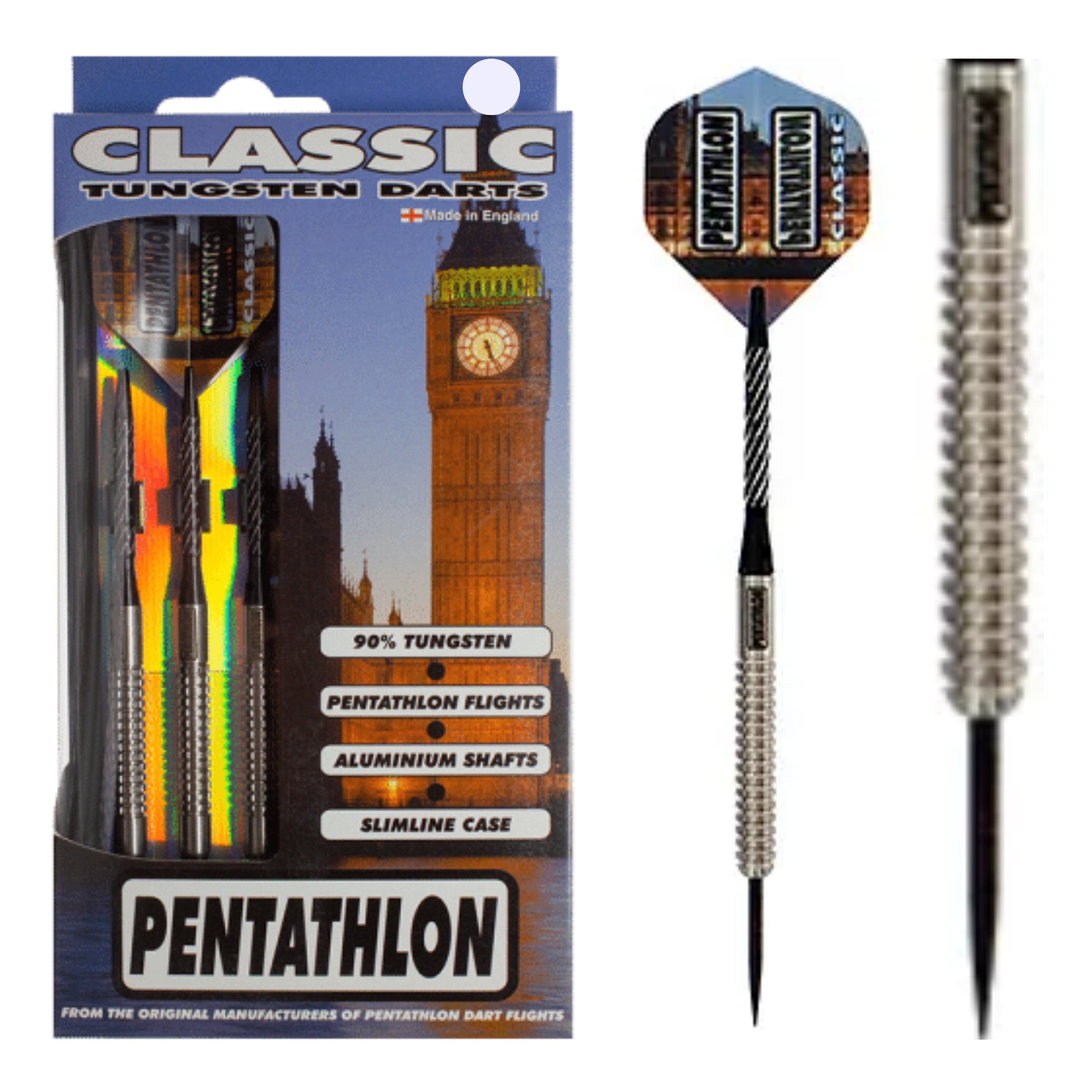 Pentathlon Classic Steel Darts 19g 