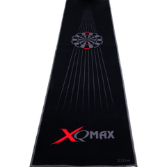 XQ Max Dartteppich Dartboard Schwarz-Rot