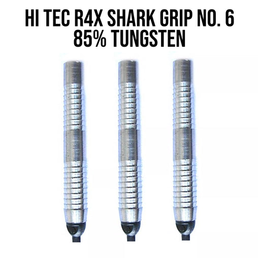 Hi Tec Shark No 6 - 85% Tungsten Softdartbarrels