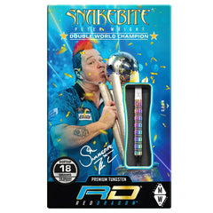 Red Dragon Peter Wright Snakebite 1 Rainbow Softdarts 18g