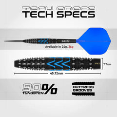 Red Dragon Amp Torpedo Switch Point Steeldarts 24g, 26g