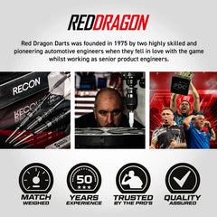 Red Dragon Recon – Parallel Switch Point Steeldarts 22g, 24g