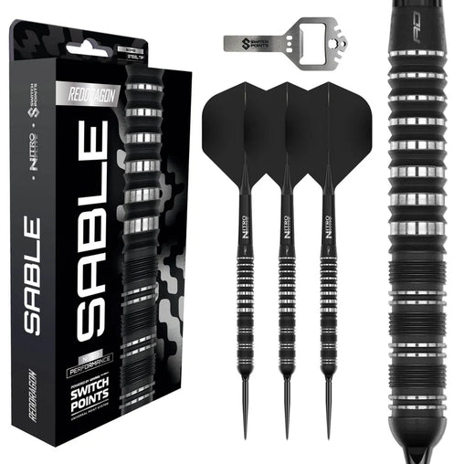 Red Dragon Sable 01 90% Parallel Switch Point Steeldarts 21g, 22g, 23g, 24g