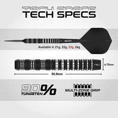 Red Dragon Sable 01 90% Parallel Switch Point Steeldarts 21g, 22g, 23g, 24g