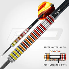 Red Dragon Darts Furnace Steeldarts 90% Wolfram-Kern