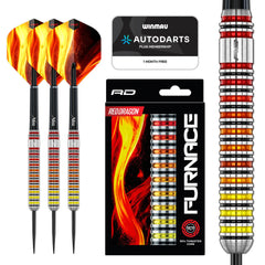 Red Dragon Darts Furnace Steeldarts 90% Wolfram-Kern