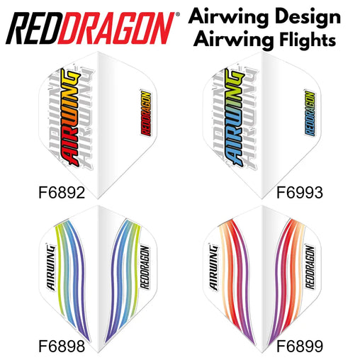 Formowane lotki Airwing Red Dragon Airwing Design 