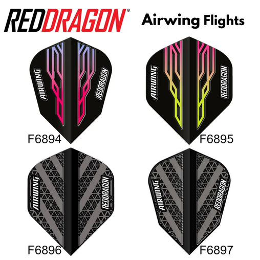 Formowane lotki Red Dragon Airwing 