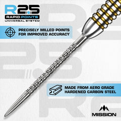 Mission R2.5 Rapid SG2 Steeldart Spitzen