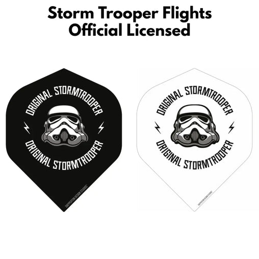 Storm Trooper Dart Flights - Official Licensed - Std - No2