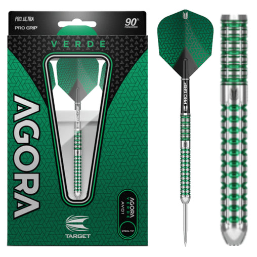Target Agora Verde AV01 steel darts 22g, 24g 