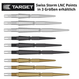 Target Swiss Storm LNC Point Silber, Schwarz, Gold