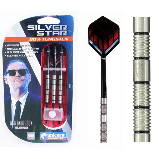 Softdarts Unicorn Bob Anderson Silver Star 17g