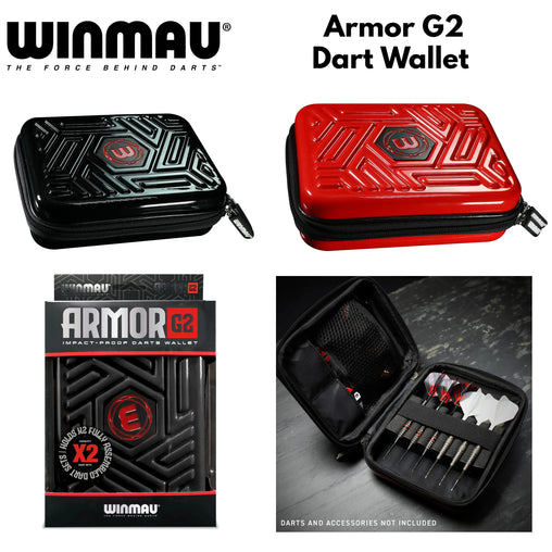 Winmau Armor G2 Dart Wallet Dartcase - Dartkoffer - Darttasche