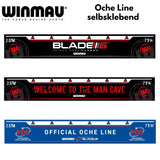 Linka do rzutek Winmau Oche Line samoprzylepna - BLADE 6 - Man Cave - PDC