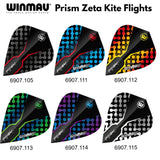 Winmau Prism Zeta Dart Flights - Kite - various designs 1