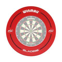 Winmau Dartboard Surround PDC Rot