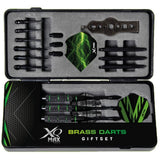 XQMax Brass Darts Gift Set Black Steeldarts - Softdarts