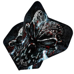 Alchemy Dart Flights - Official Licensed - Std - No2 - Dark Age Skull - FutureDart