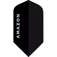 Amazon Plain Slim Flights - Black - FutureDart