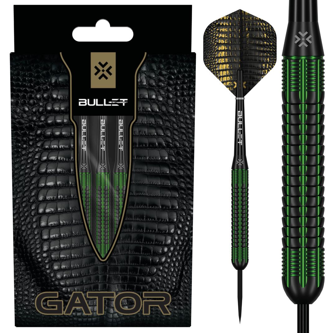 Bullet Gator Brass Steeldarts 22g - FutureDart