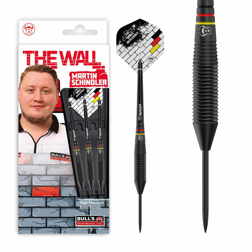 Bulls Martin Schindler Black Braas Steeldarts 21g, 23g - 21g - FutureDart