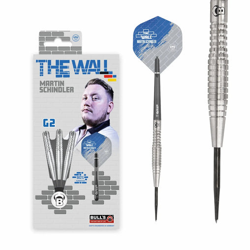 Bulls Martin Schindler Generation 2 Steeldarts 21g, 23g, 25g, 27g - 21g - FutureDart