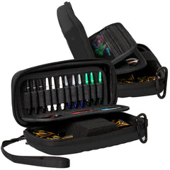 Bulls Orbis Dartcase S Dartkoffer in 5 Farben für 1 Satz Darts - Dart Tasche - Black - FutureDart