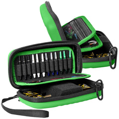 Bulls Orbis Dartcase S Dartkoffer in 5 Farben für 1 Satz Darts - Dart Tasche - Green - FutureDart