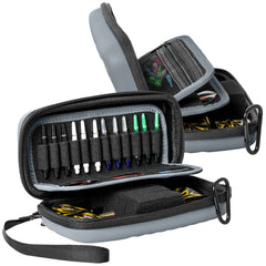 Bulls Orbis Dartcase S Dartkoffer in 5 Farben für 1 Satz Darts - Dart Tasche - Grey - FutureDart