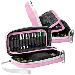 Bulls Orbis Dartcase S Dartkoffer in 5 Farben für 1 Satz Darts - Dart Tasche - Pink - FutureDart